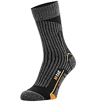 M-Tac шкарпетки Coolmax 75% сірі / чорні