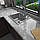 Самоклейка плівка - глянцева "Сірий мармур" 60х300см, фартук на рабочую стенку кухни - самоклейка, фото 2
