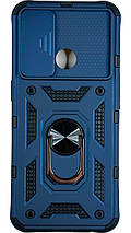 PC + TPU чохол Camshield armor для OPPO A32 синій, фото 5