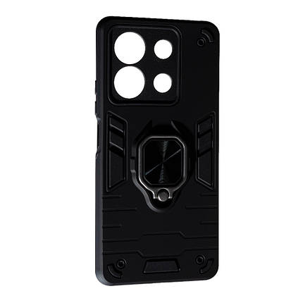 PC + TPU чохол Protective для Xiaomi Redmi Note 13 (5G) чорний, фото 1