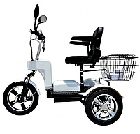 3-х колесный электрический самокат 48v 500w Трицикл для взрослых и детей Белый