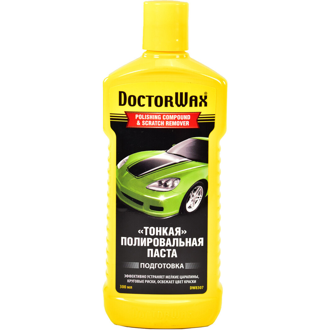 Поліроль для кузова "тонкий" Doctor Wax Polishing Compound & Scratch Remover 300мл паста (DW8307)