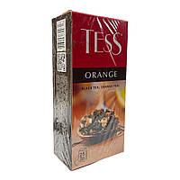 Чай черный Tess Orange с ароматом апельсина 25 пакетиков