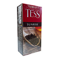 Чай черный цейлонский Tess Sunrise 25 пакетиков