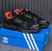 Мужские кроссовки Adidas ZX Torsion Black Orange