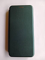 Чехол книжка Samsung A12 / чехол книжка для самсунг а12 / зеленый / на магните.