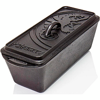 Жаровня чугунная Petromax Loaf Pan with Lid 2,4 л