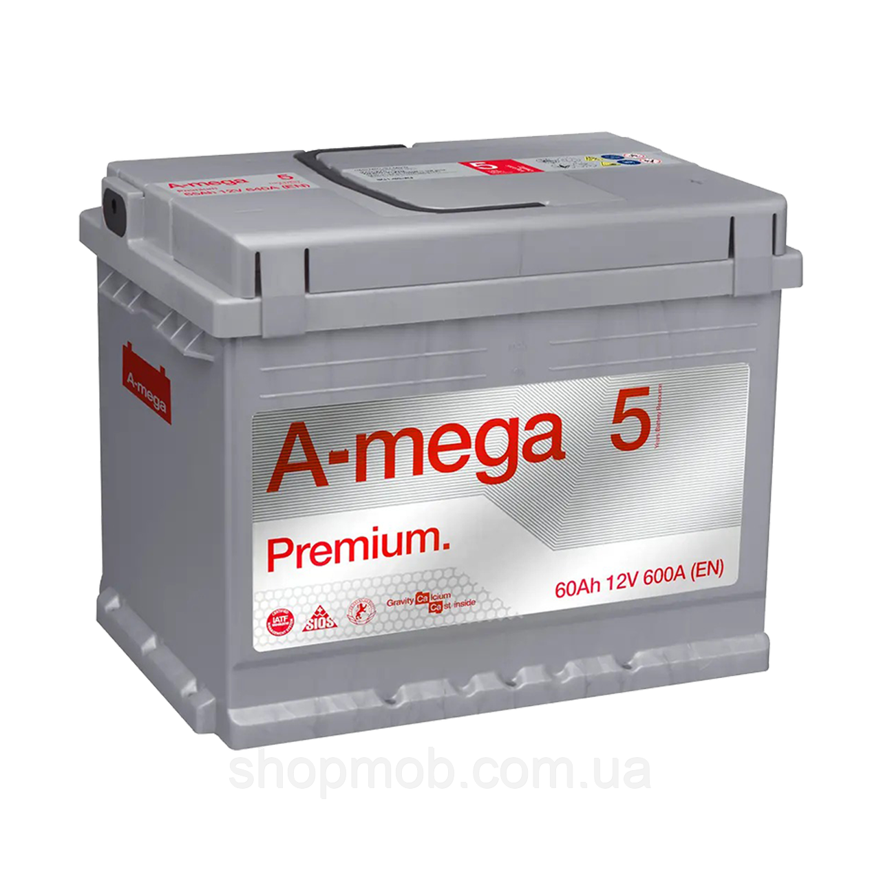 SM  SM Аккумулятор авто Мегатекс A-mega Premium (M5) 6СТ-60-А3 (прав) ТХП 600