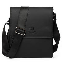 Сумка Чоловіча Планшет шкіра BRETTON 3746-4 black.Музькі сумки-планшети гуртом і в роздріб в Україні., фото 3