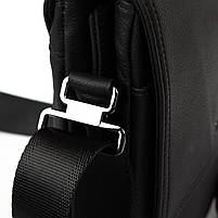 Сумка Чоловіча Планшет шкіра BRETTON 3746-4 black.Музькі сумки-планшети гуртом і в роздріб в Україні., фото 6
