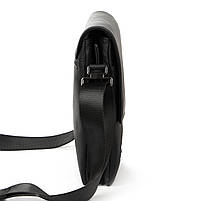 Сумка Чоловіча Планшет шкіра BRETTON 3746-3 black.Музькі сумки-планшети гуртом і в роздріб в Україні., фото 5
