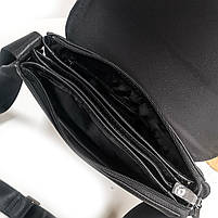 Сумка Чоловіча Планшет шкіра BRETTON 3746-3 black.Музькі сумки-планшети гуртом і в роздріб в Україні., фото 7