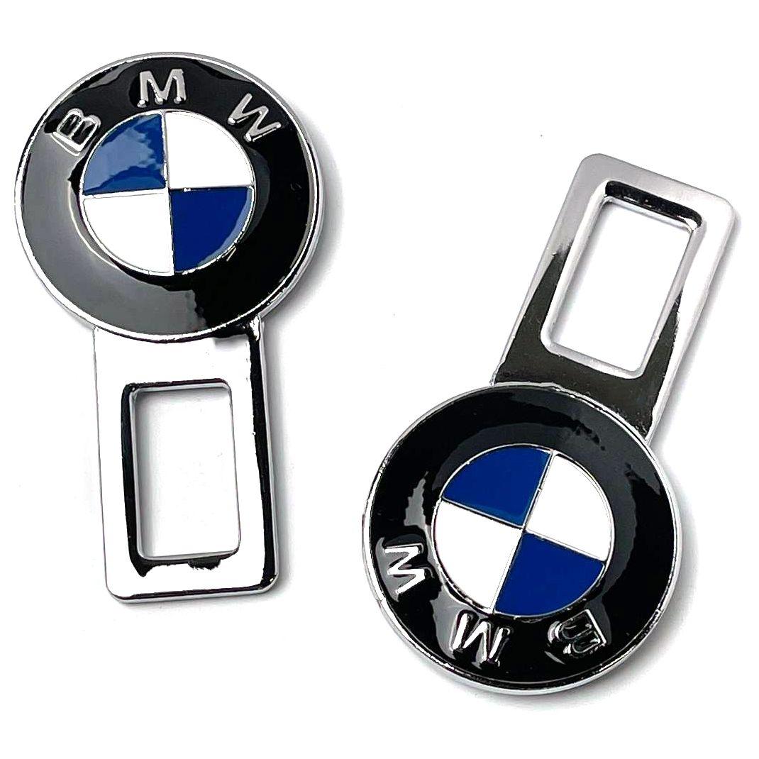 Заглушки ременя безпеки з логотипом BMW 2 шт, фото 1