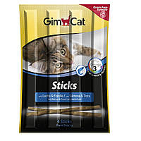 Gimpet Лакомство для кошек GimCat Sticks Lanchs Forelle, 4 шт UP, код: 6969340