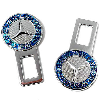 Заглушки ременя безпеки з логотипом Mercedes 2 шт.