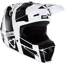 МОТОШОЛОМ ДИТЯЧИЙ ЕНДУРО LEATT MOTO 3.5 V24 - BLACK/WHITE