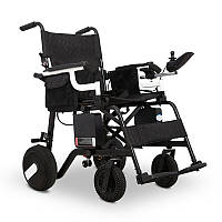 Легкая складная электрическая коляска для инвалидов (Батарея емкость 10Ач) Mirid D6030
