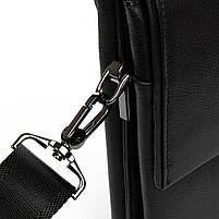 Сумка Чоловіча Планшет шкіра BRETTON 5427-4 black.Музькі сумки-планшети гуртом і в роздріб в Україні., фото 6