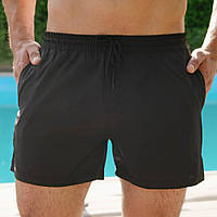 Мужские быстросохнущие Пляжные Шорты черные плавки шорты для бассейна,Шорты пляжные мужские 2XL