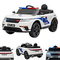 Электромобиль детский джип Range Rover Police M 4842EBLR-1-2 полицейский, белый