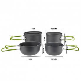 Набір похідний Cooking Set SY-201