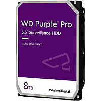 Жесткий диск 3.5" WD Purple 7200rpm HDD SATA 8TB (WD82PURZ) [104723]