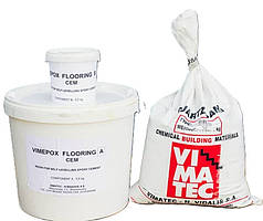 Вімепокс Флуринг Цем / Vimepox Flooring Cem - трикомпонентне епоксидно-гідравлічне покриття 25 кг