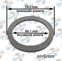 Центрирующее кольцо 79.5/64.1 MomoAvusMille Miglia 6mm