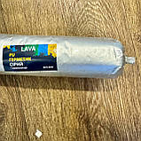 Герметик поліуретановий однокомпонентний Lava™ PU 800г сірий ukrfarm, фото 2