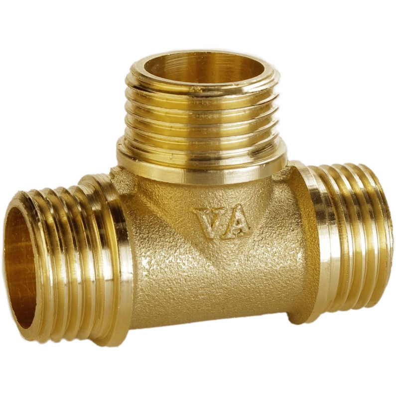 Трійник латунний З*З*З VA, фото 1