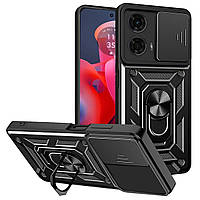PC + TPU чохол Camshield Armor для Motorola G24 / чорний
