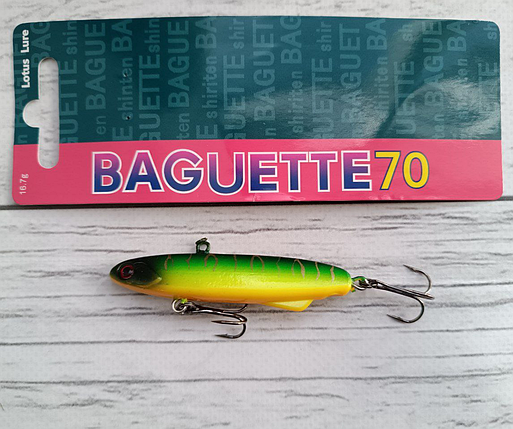 Воблер Lotus Lure BAGUETTE Soft VIB 70 mm 16.7g, фото 1