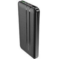 Power bank Borofone BJ9 PD20W+QC3.0 10000 mAh с быстрой зарядкой повербанк 2xUSB Black