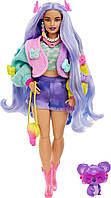 Барбі Екстра Модниця у кольоровому светрі з метеликами Barbie Extra #20