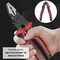 Багатофункціональні плоскогубці 5в1 зі змінними головками, фото 6