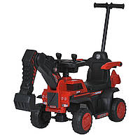 Электромобиль трактор детский Bambi (2 аккумулятора 6V4Ah, 2 мотора 35W, музыка, USB, MP3) M 5787B-3 Красный