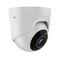 SM 8 Mp проводная охранная IP-камера Ajax TurretCam (8 Mp/2.8 mm) White