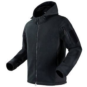 Тактична флісова куртка Condor MERIDIAN FLEECE HOODY 101135 Medium, Чорний