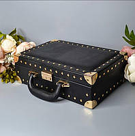 Вінтажна скринька-валіза для прикрас Шкатулка для украшений винтажная