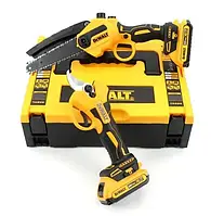 Профессиональные Инструменты для строителя АКБ DeWalt 24V (Пила С масляным бочком+ Секатор)