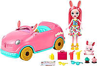 Энчантималс Машинка Бри Кроли Enchantimals Bunnymobile Car HCF85