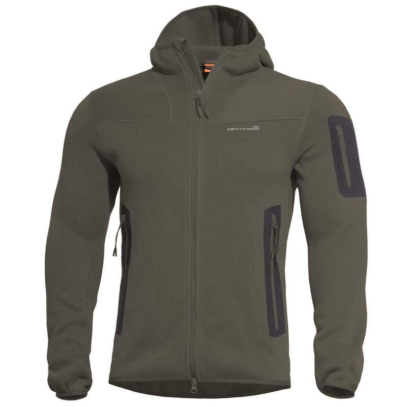 Polartec Флісова кофта Pentagon FALCON PRO SWEATER K08036 Large, RAL7013 (Олива)