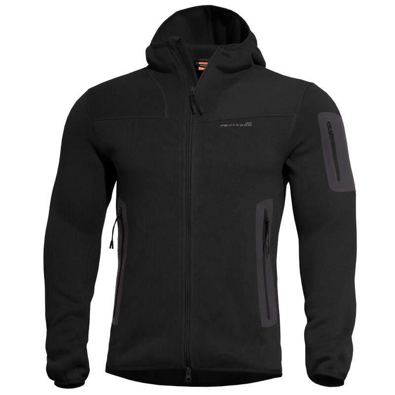 Polartec Флісова кофта Pentagon FALCON PRO SWEATER K08036 Medium, Чорний