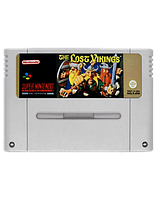 Игра Nintendo SNES The Lost Vikings Europe Английская Версия Только Картридж Б/У