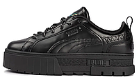 Женские кроссовки Puma Mayze Platform Triple Black 39