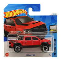 Машинка Базовая Hot Wheels '23 Ram 1500 Factory Fresh 1:64 HXB33 Red