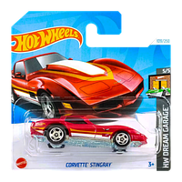 Машинка Базовая Hot Wheels Corvette Stingray Dream Garage 1:64 HTB52 Red