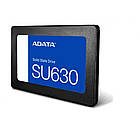 DR SSD Диск ADATA Ultimate SU630 480 GB 2.5" SATA III 3D QLC (ASU630SS-480GQ-R) Характеристика Чорний, фото 3