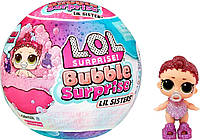 LOL Surprise Bubble Lil Sisters Doll, Лол Бабл сестрички Color change
