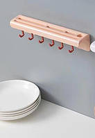 Настенный держатель для ножей Кухонный держатель для ножей и кухонных принадлежностей A&S.